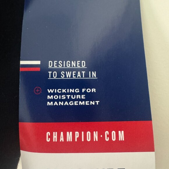 Champion Women's The Authentic Script Logo Sports Bra Black XL NWT - Picture 7 of 9